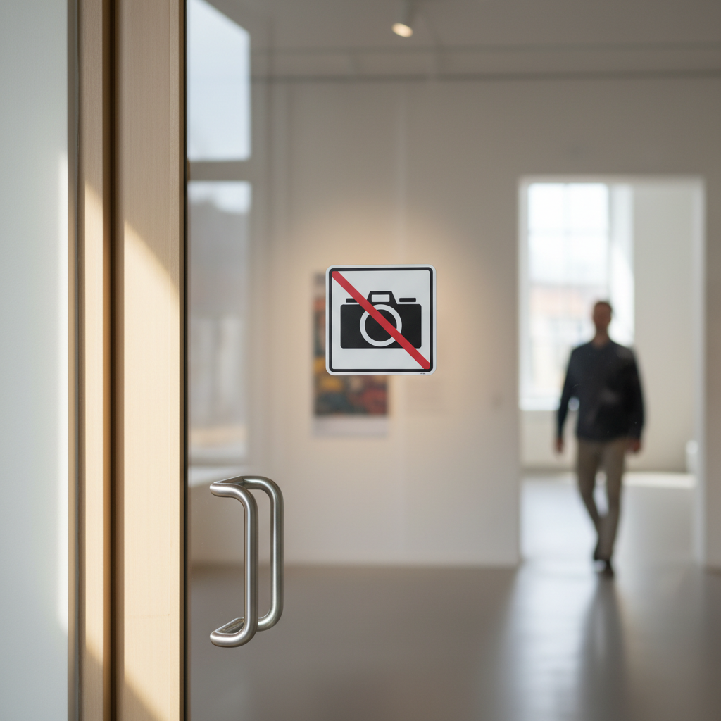 Foto forbud piktogram skilt - Billede 6