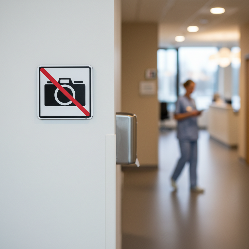 Foto forbud piktogram skilt - Billede 4