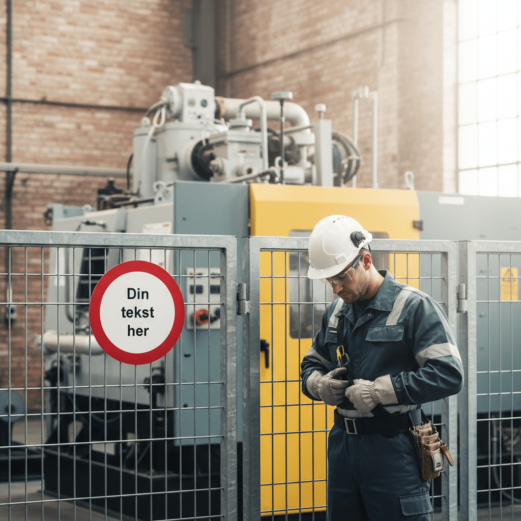 Design-selv forbudsskilt - rundt skilt med rød ramme - Billede 4