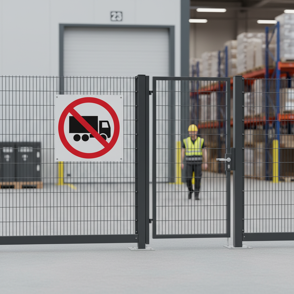 Lastbil færdsel forbudt skilt - Billede 3