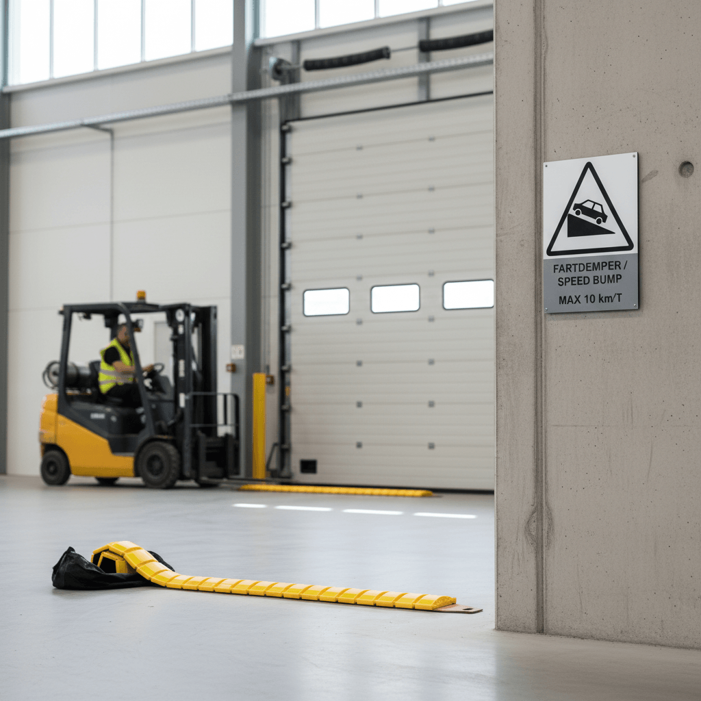 Rullebump - Mobilt vejbump 3 meter - Billede 5