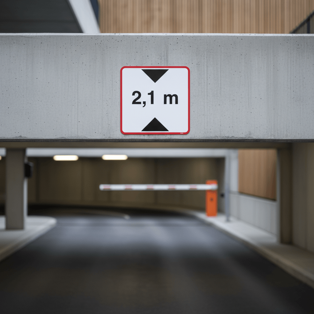 Højde angivelse skilt - Billede 4