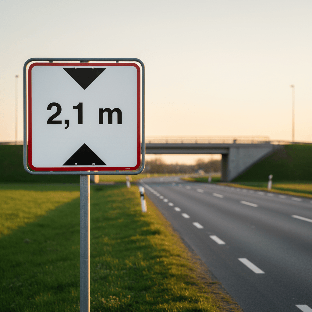 Højde angivelse skilt - Billede 5