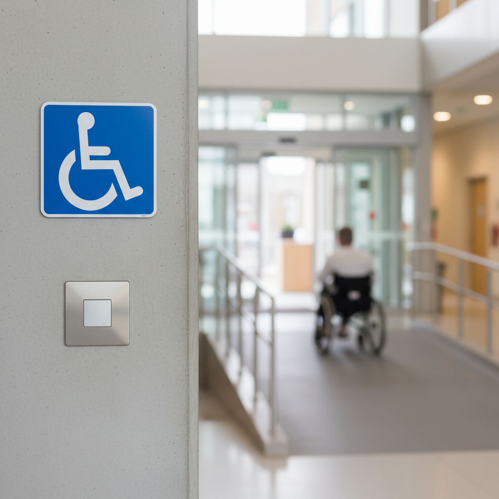 Handicap Piktogram skilt - Billede 4