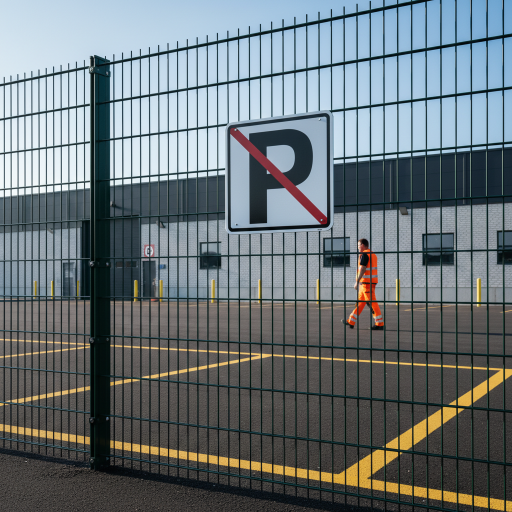 P forbudt - piktogram skilt - Billede 4