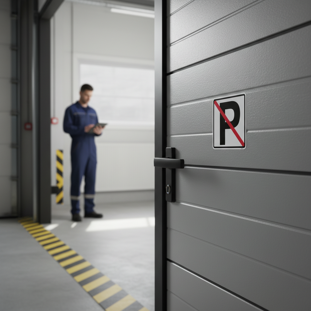 P forbudt - piktogram skilt - Billede 5