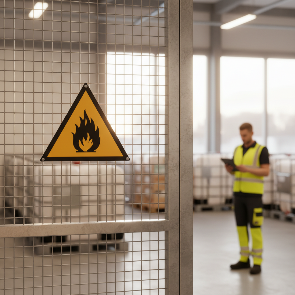 Brandfare skilt - Billede 4