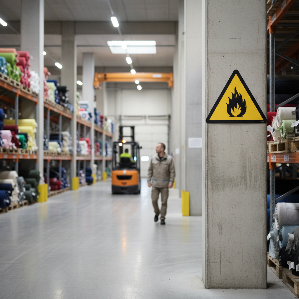 Brandfare skilt - Billede 3