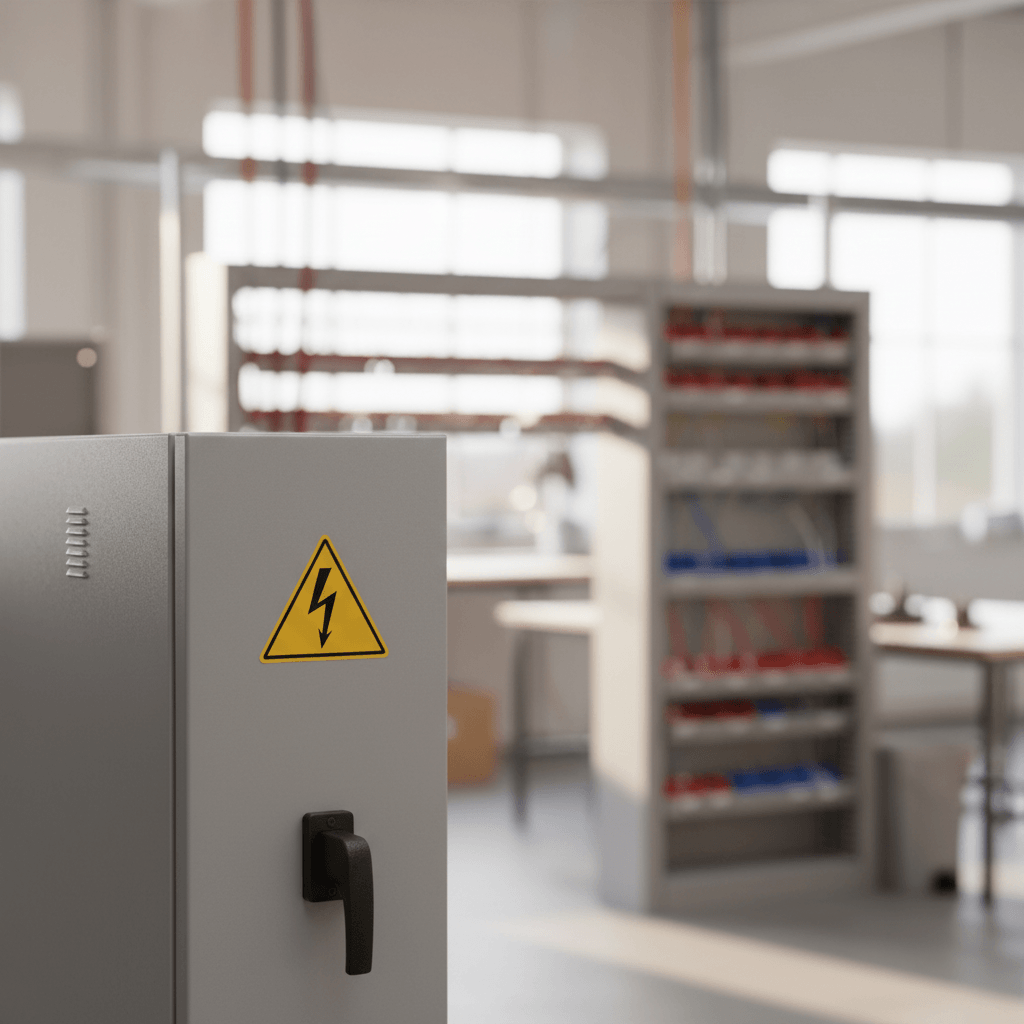 Spænding advarselsskilt. - Billede 4