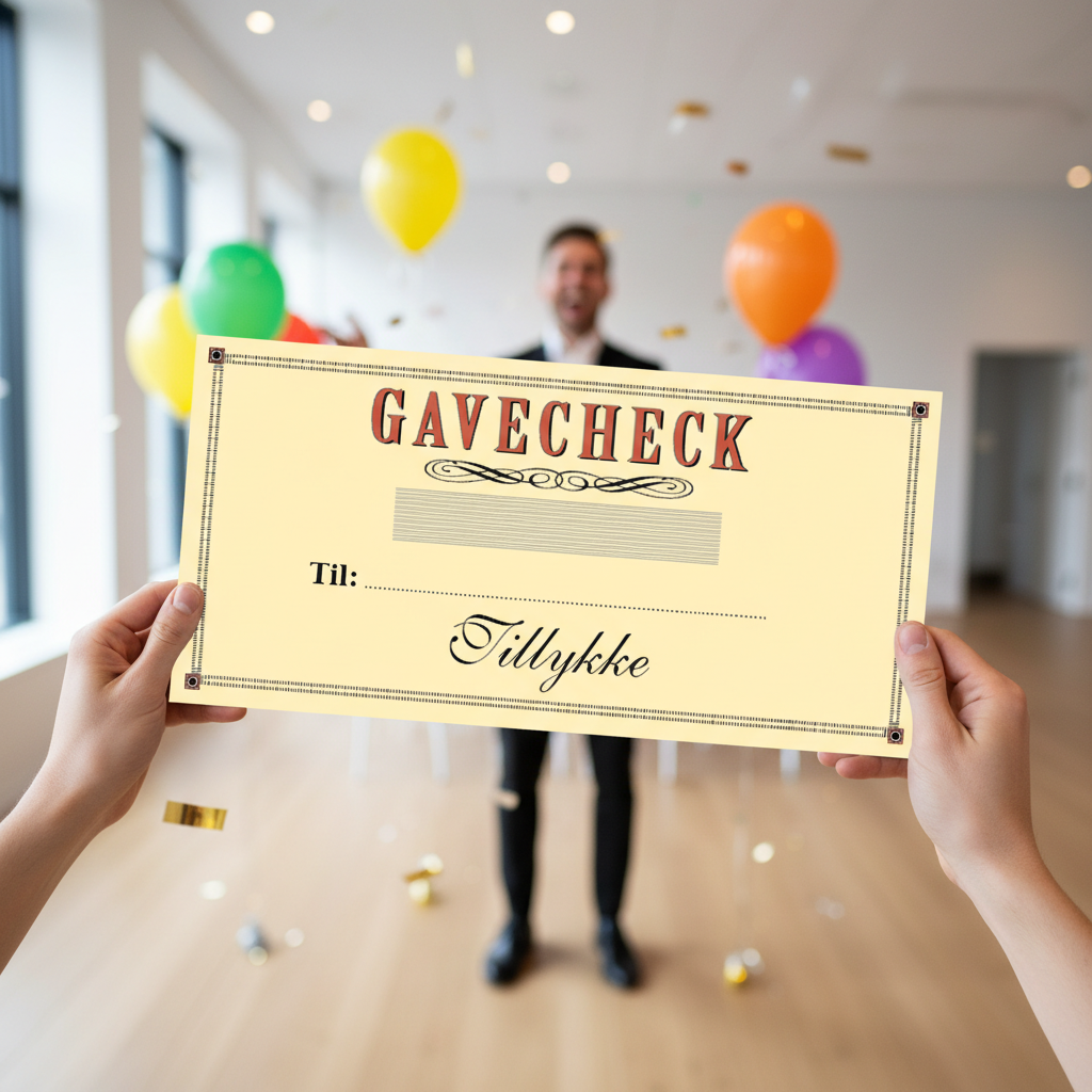 Stor Gavecheck - Billede 4