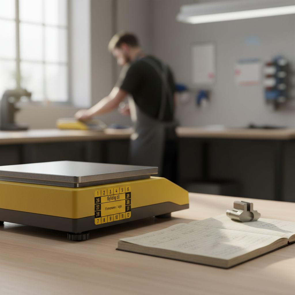 Kalibreringsmærker med 'Gyldig til' i flere farver, Selvklæbende, 50x30mm - Billede 5