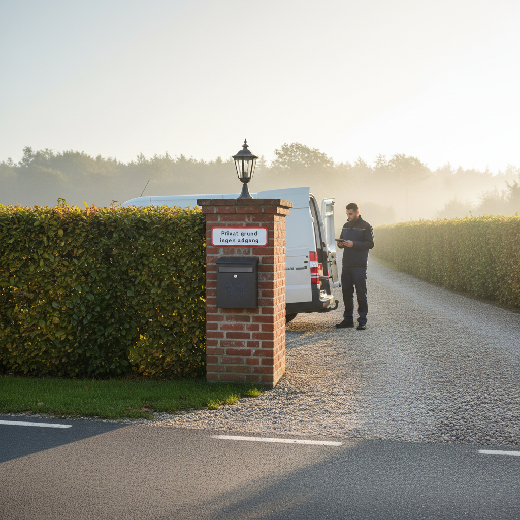 Privat grund ingen adgang skilt - Billede 5