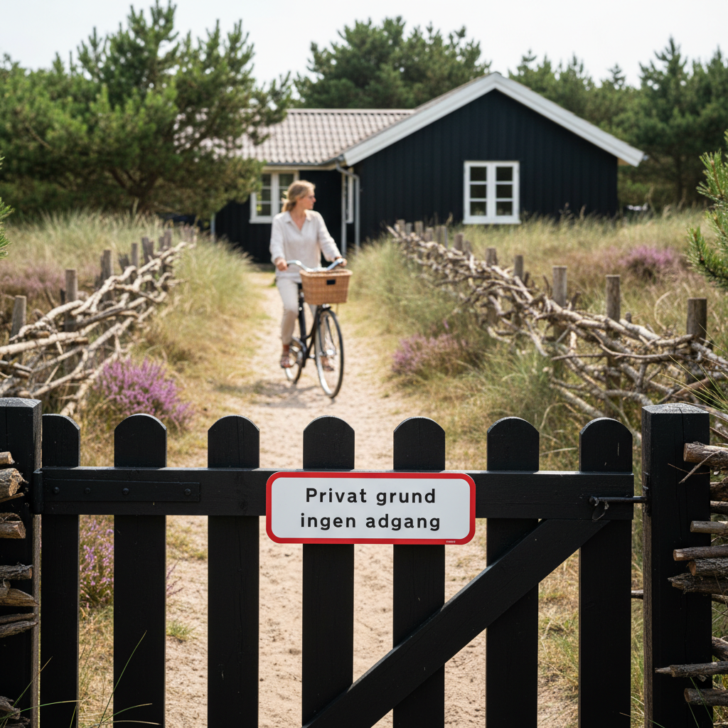 Privat grund ingen adgang skilt - Billede 2