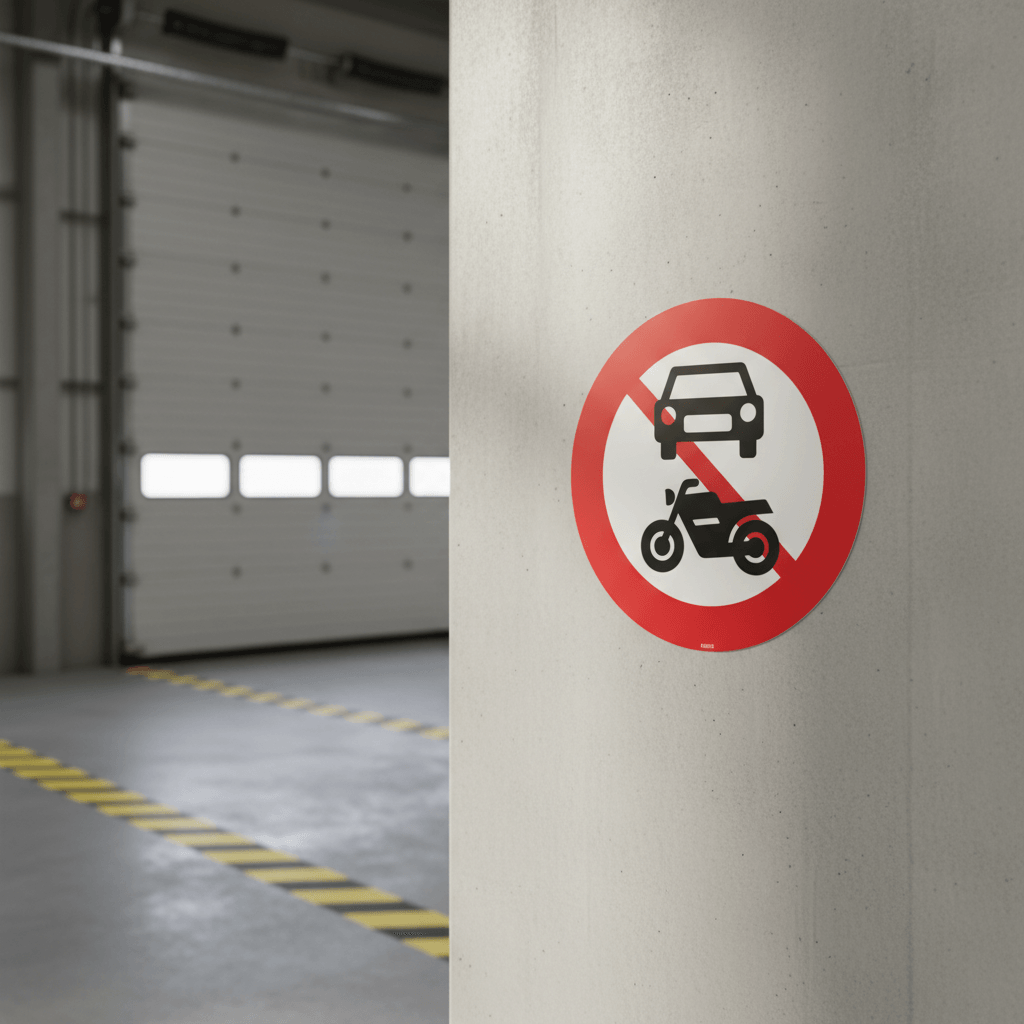 C22,1 - Motorkøretøjer, traktor og motorredskab forbudt skilt - Billede 7