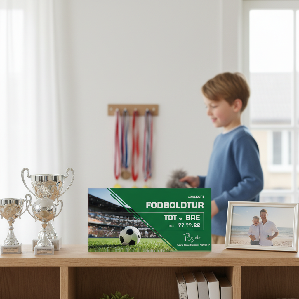 Gavekort Fodbold - Billede 5
