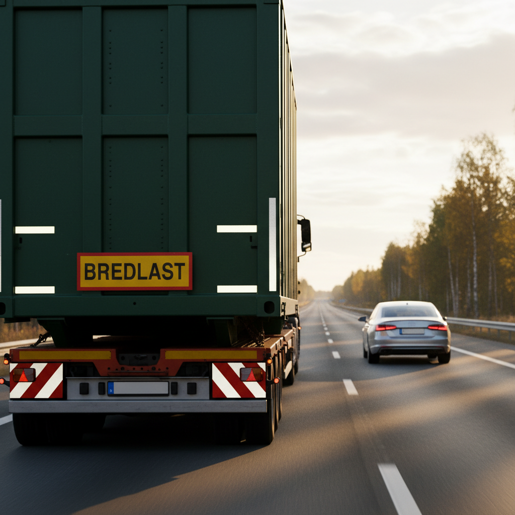 Bredlast skilt - Billede 2