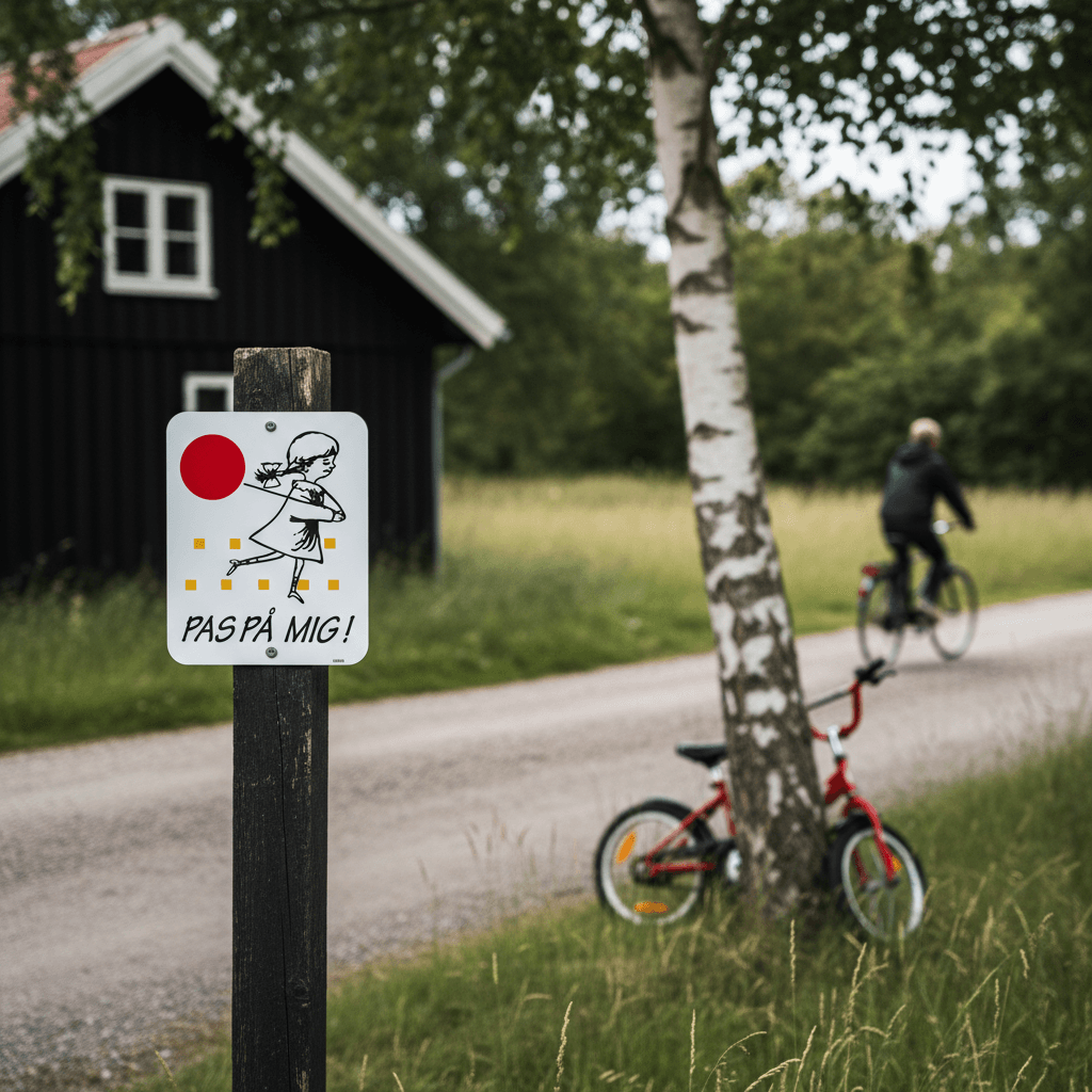 Pas på mig! - legende børn skilt - Billede 2
