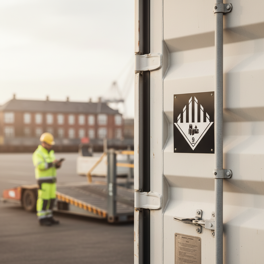 Lithium batterier, klasse 9 fareseddel - Billede 2