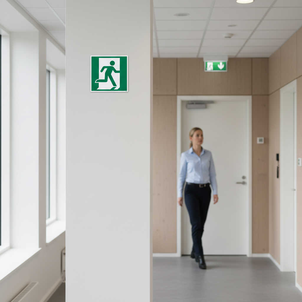 Flugtvej til højre skilt - Billede 5