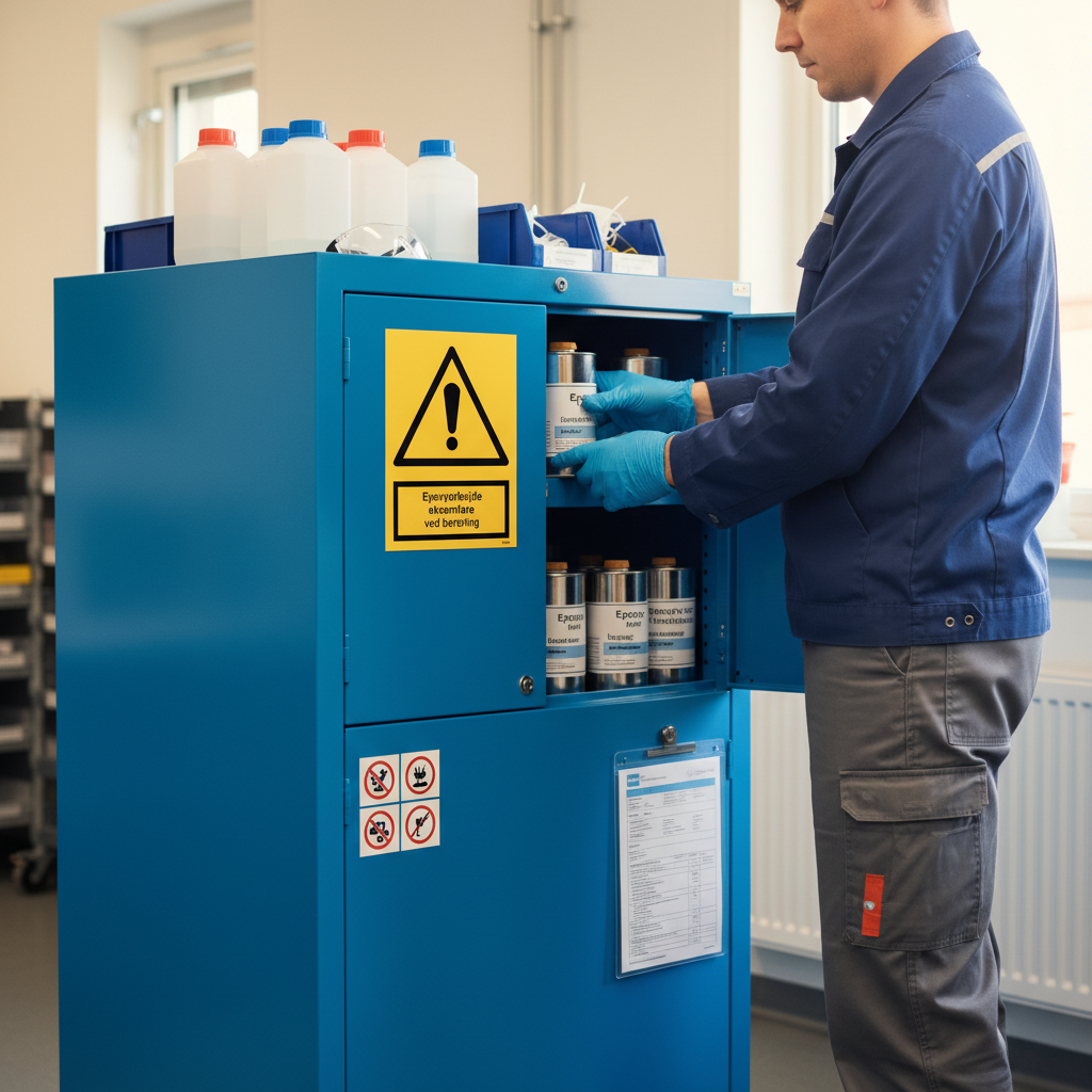 Epoxyarbejde eksemfare ved berøring skilt - Billede 3