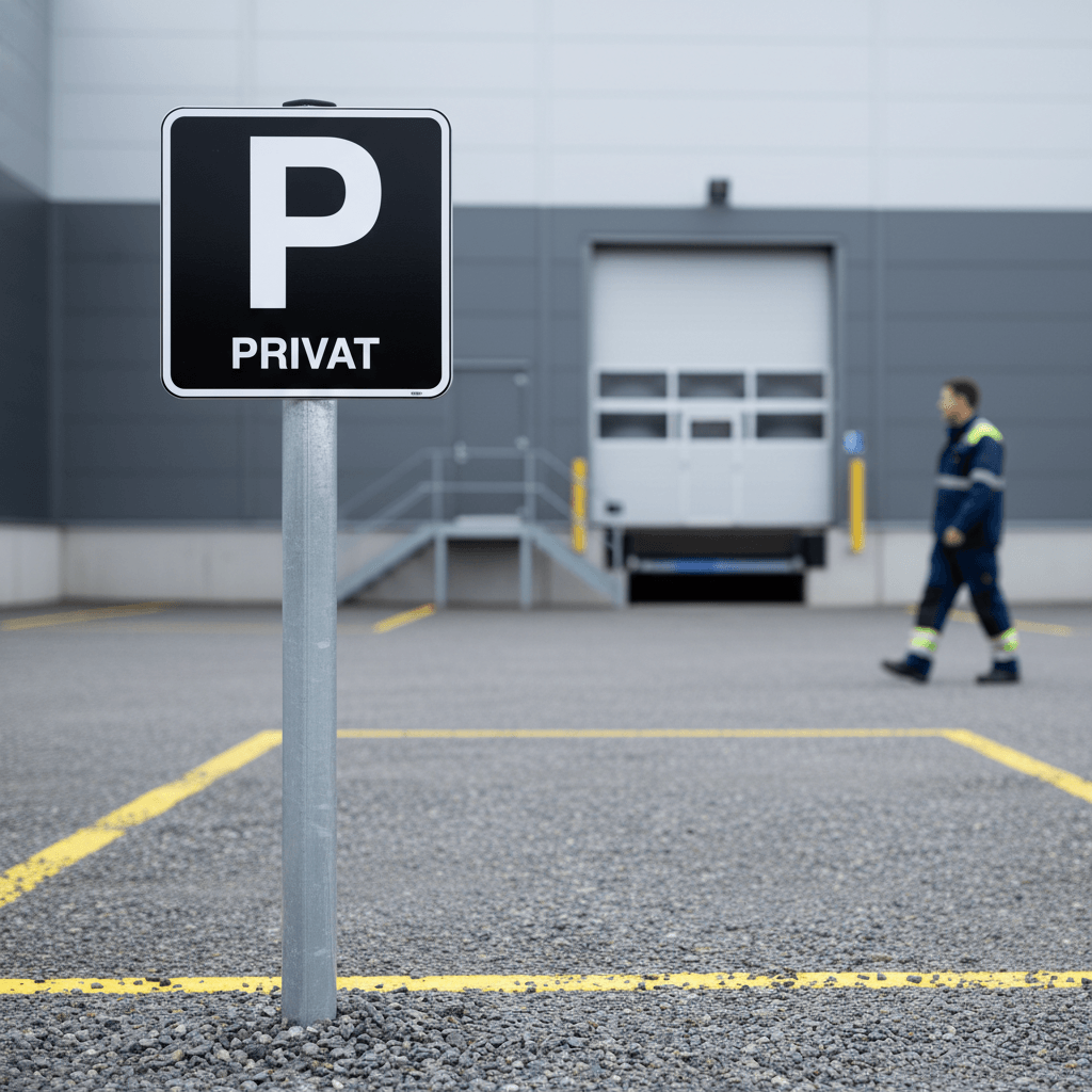 Privat parkeringsskilt - Billede 7
