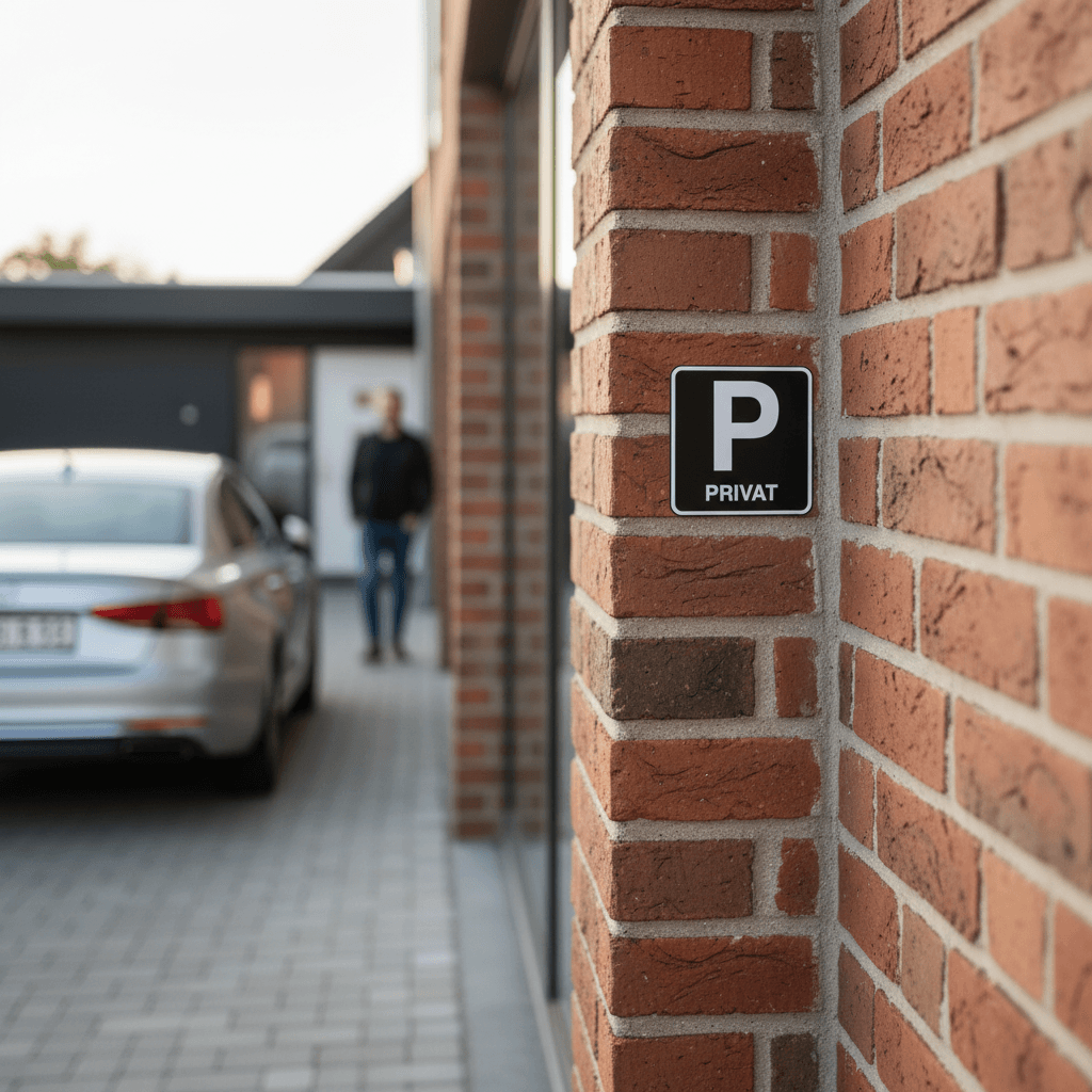 Privat parkeringsskilt - Billede 6