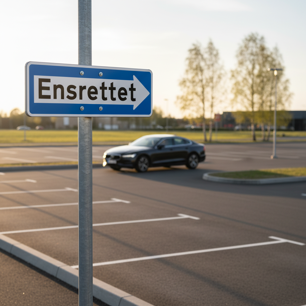 E19 - Ensrettet færdsel mod højre skilt - Billede 6