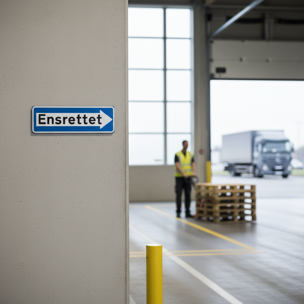 E19 - Ensrettet færdsel mod højre skilt - Billede 8