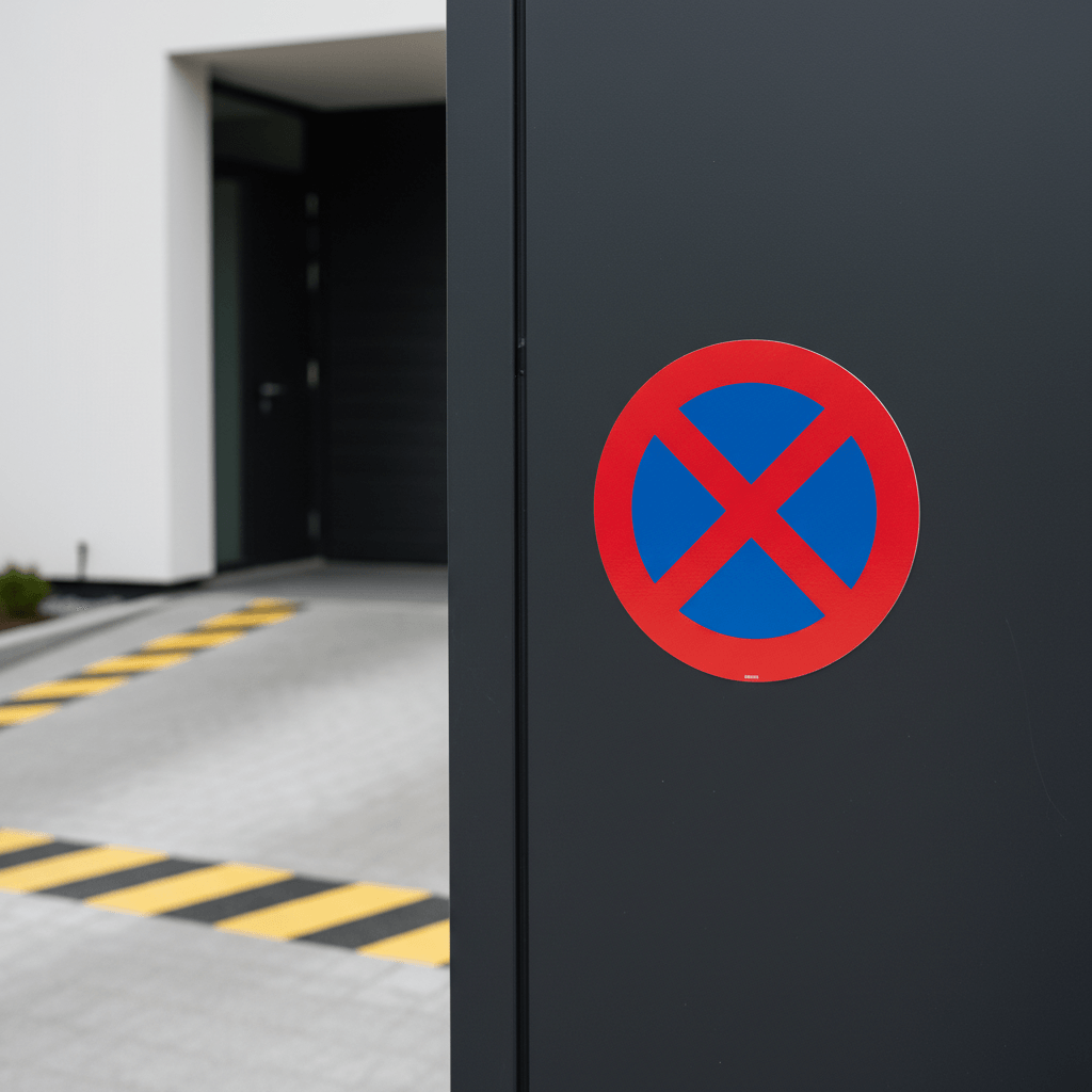 C61 Standsnings forbud skilt - Billede 4