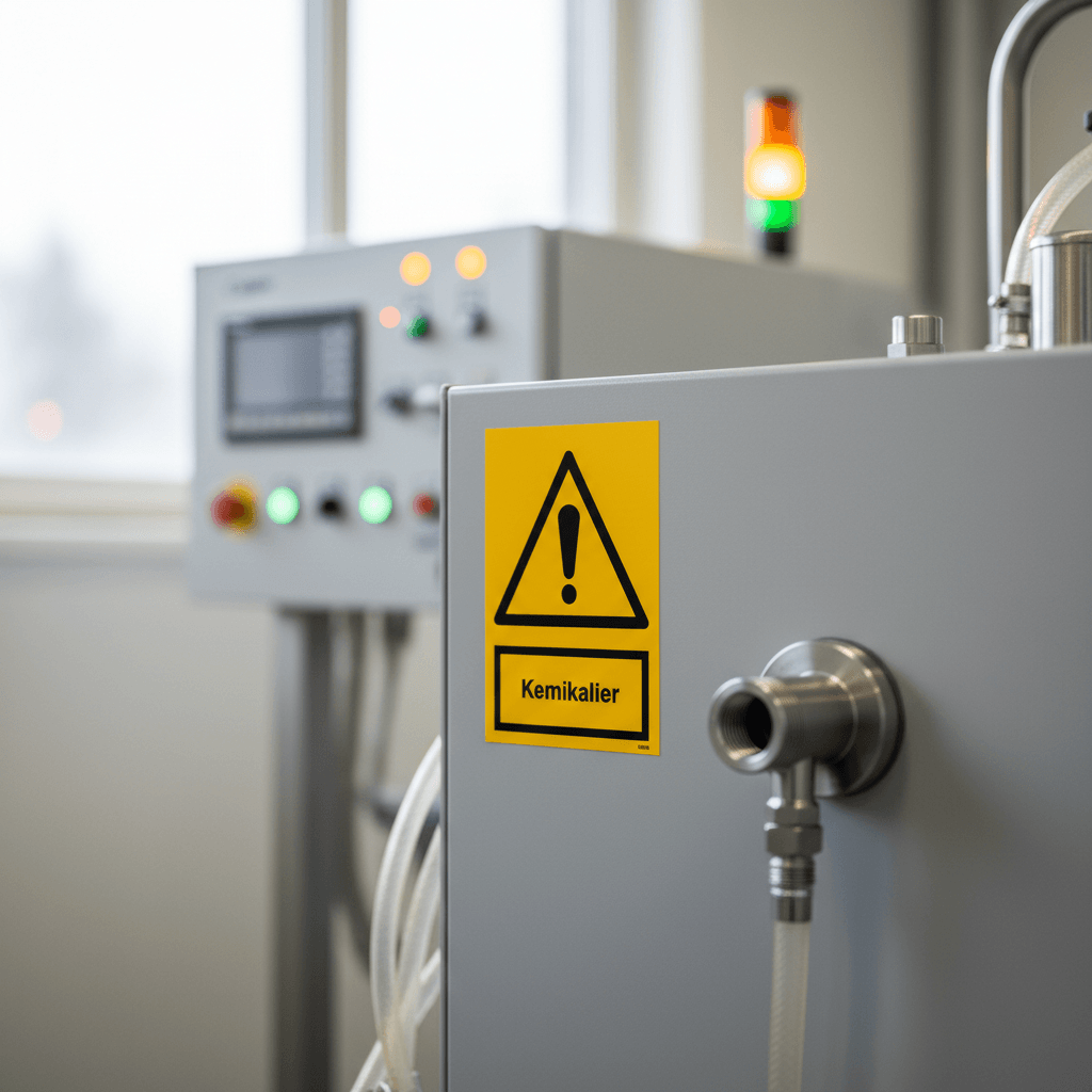 Kemikalier advarselsskilt - Billede 5