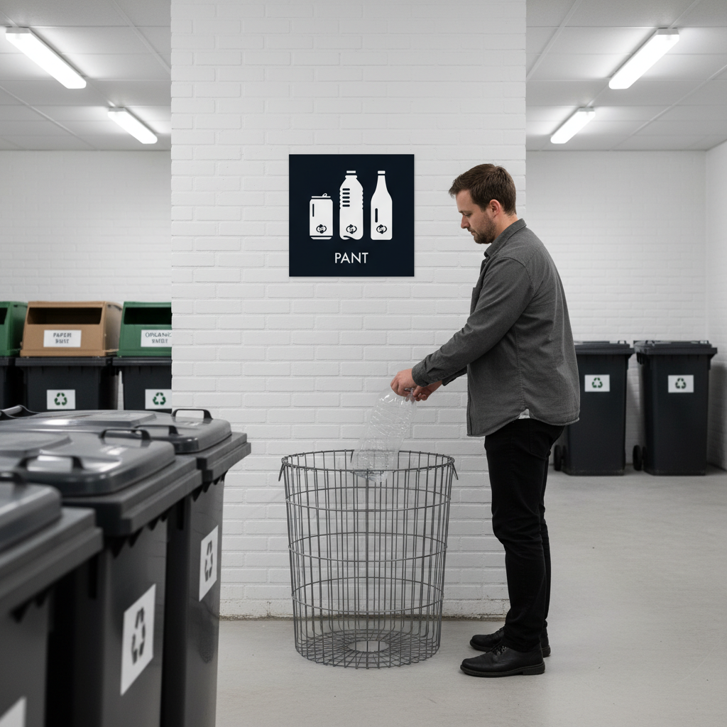 Pant sort skilt - Dansk Affaldssortering - Billede 2