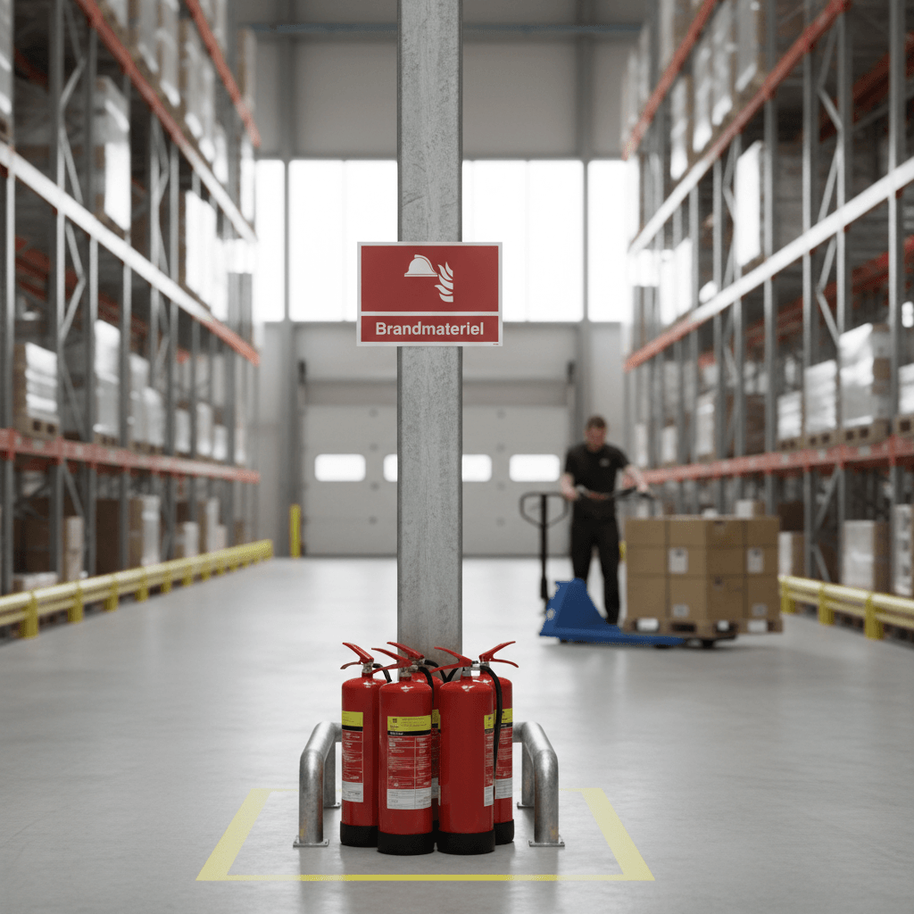 Brandmateriel Brandskilt - Billede 2