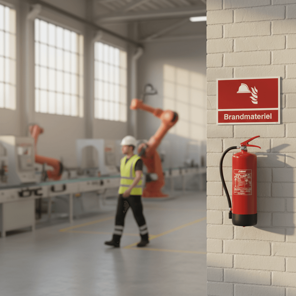 Brandmateriel Brandskilt - Billede 4