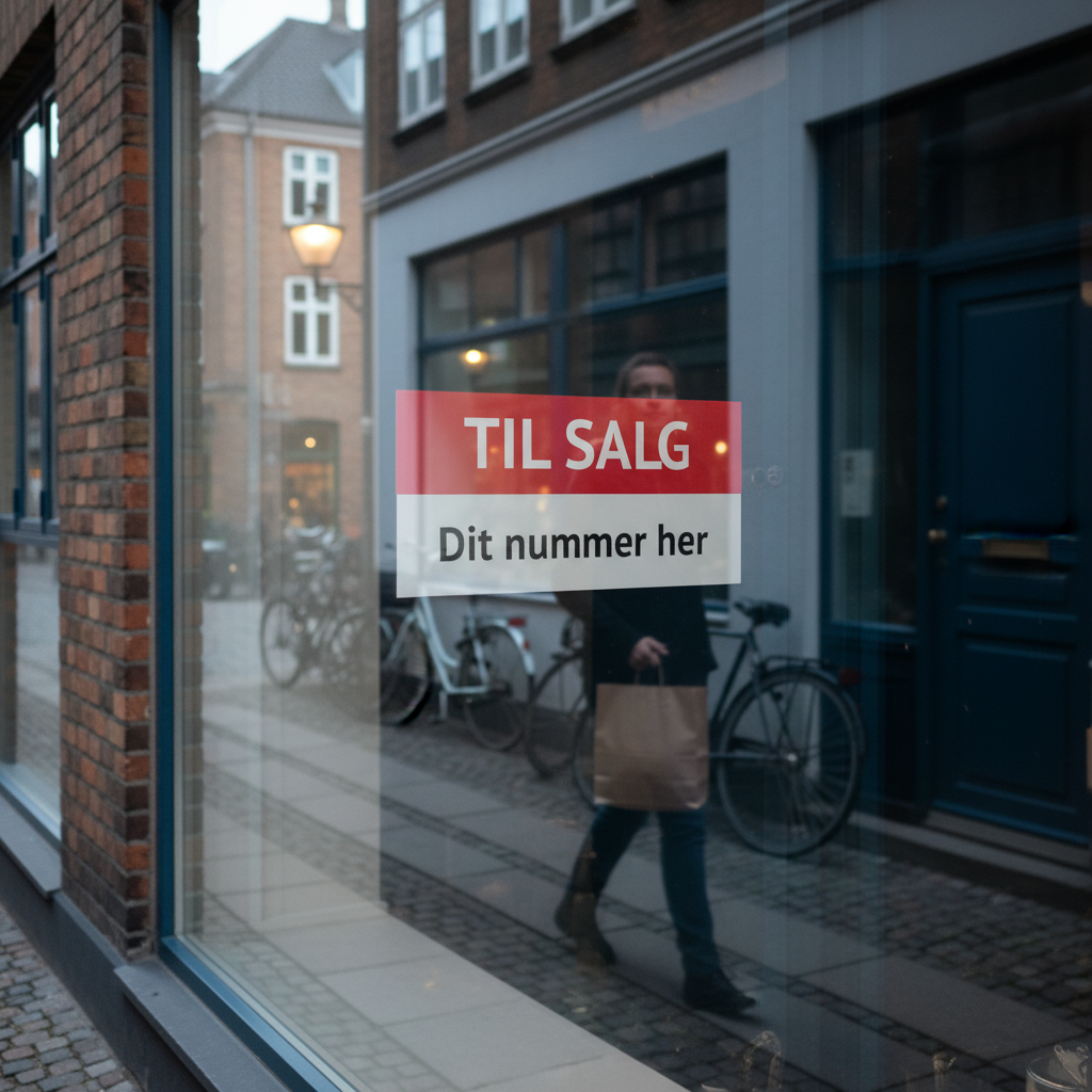 Til Salg skilt - Billede 3