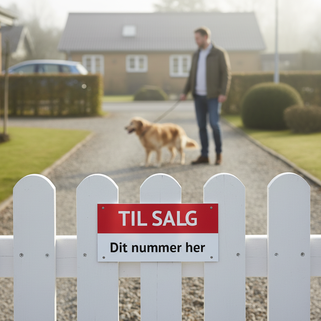 Til Salg skilt - Billede 2