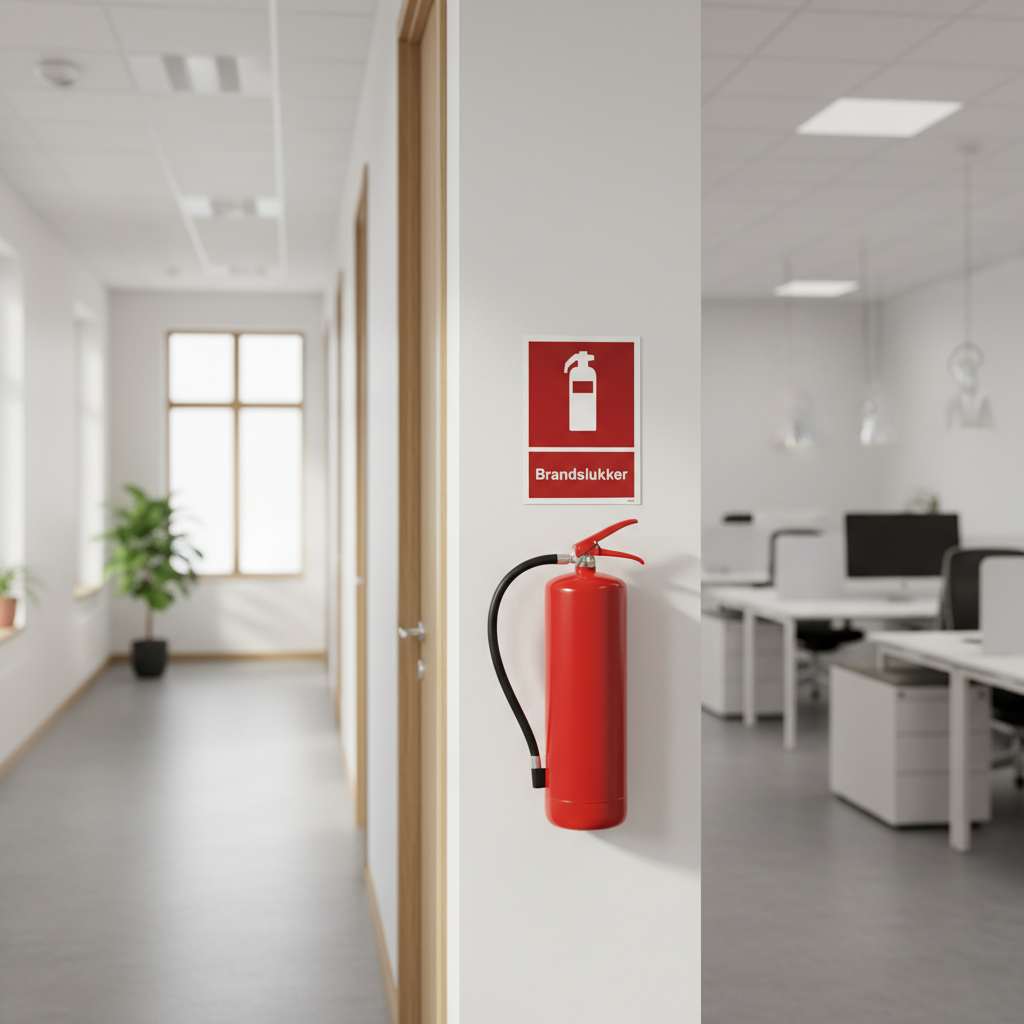 Brandslukker skilt - Billede 3