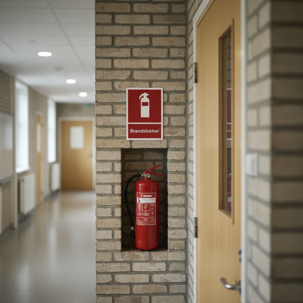 Brandslukker skilt - Billede 4