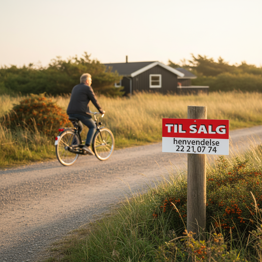 Til Salg Rød. Salgsskilt - Billede 5