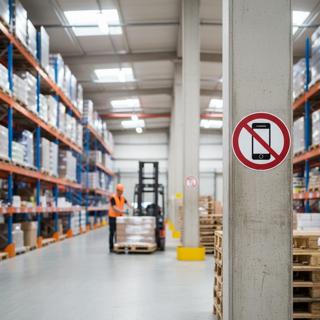 Mobil forbudt skilt - Billede 4