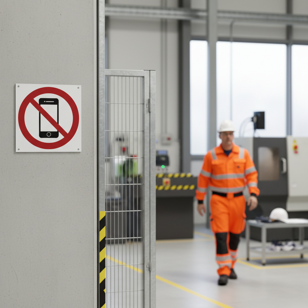 Mobil forbudt skilt - Billede 2