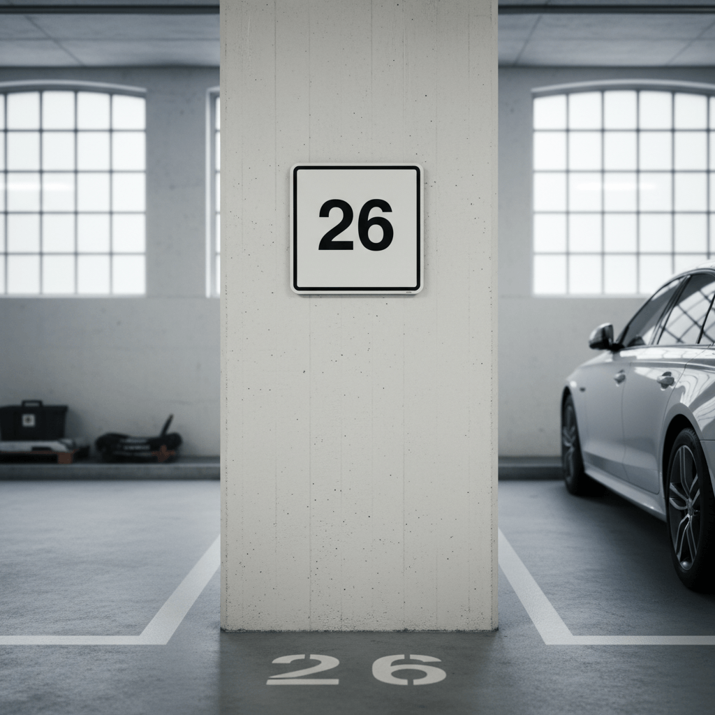 Skilt med Nummer - Billede 5