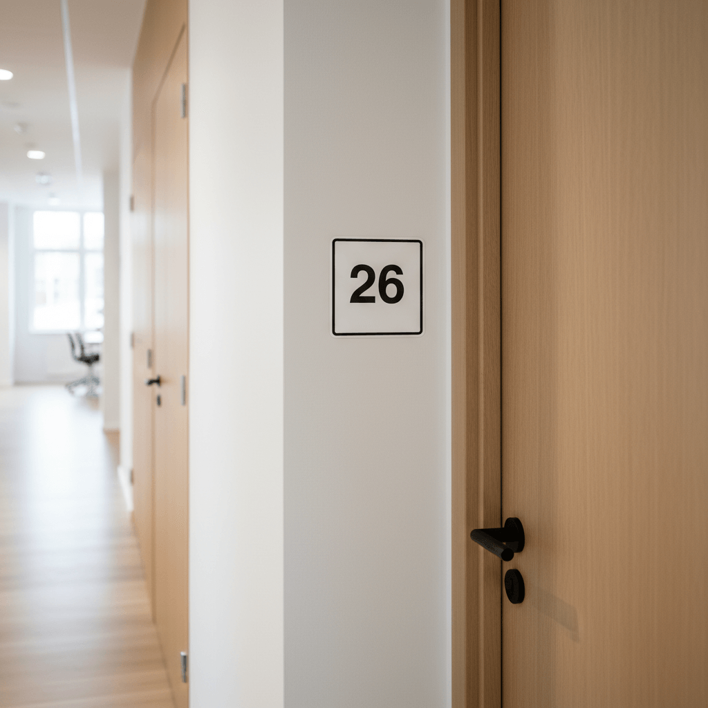 Skilt med Nummer - Billede 4