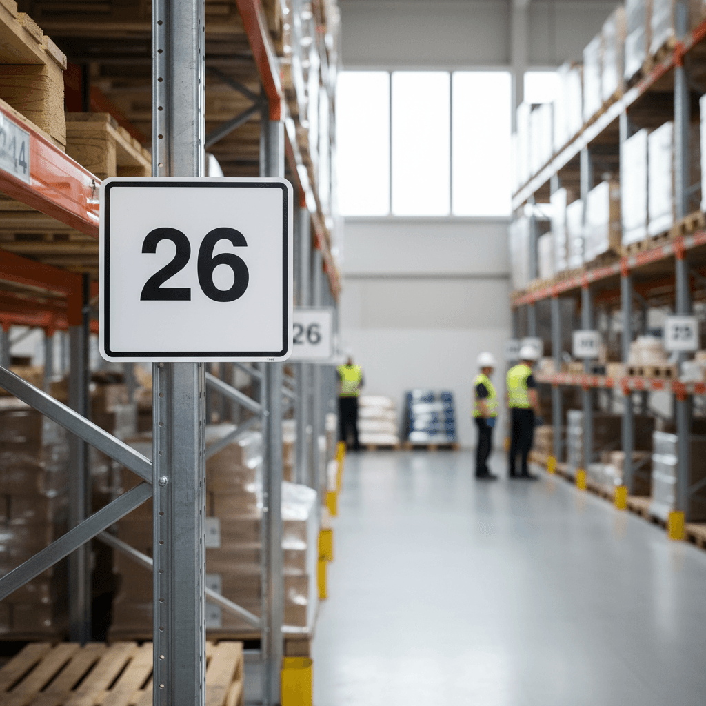 Skilt med Nummer - Billede 3