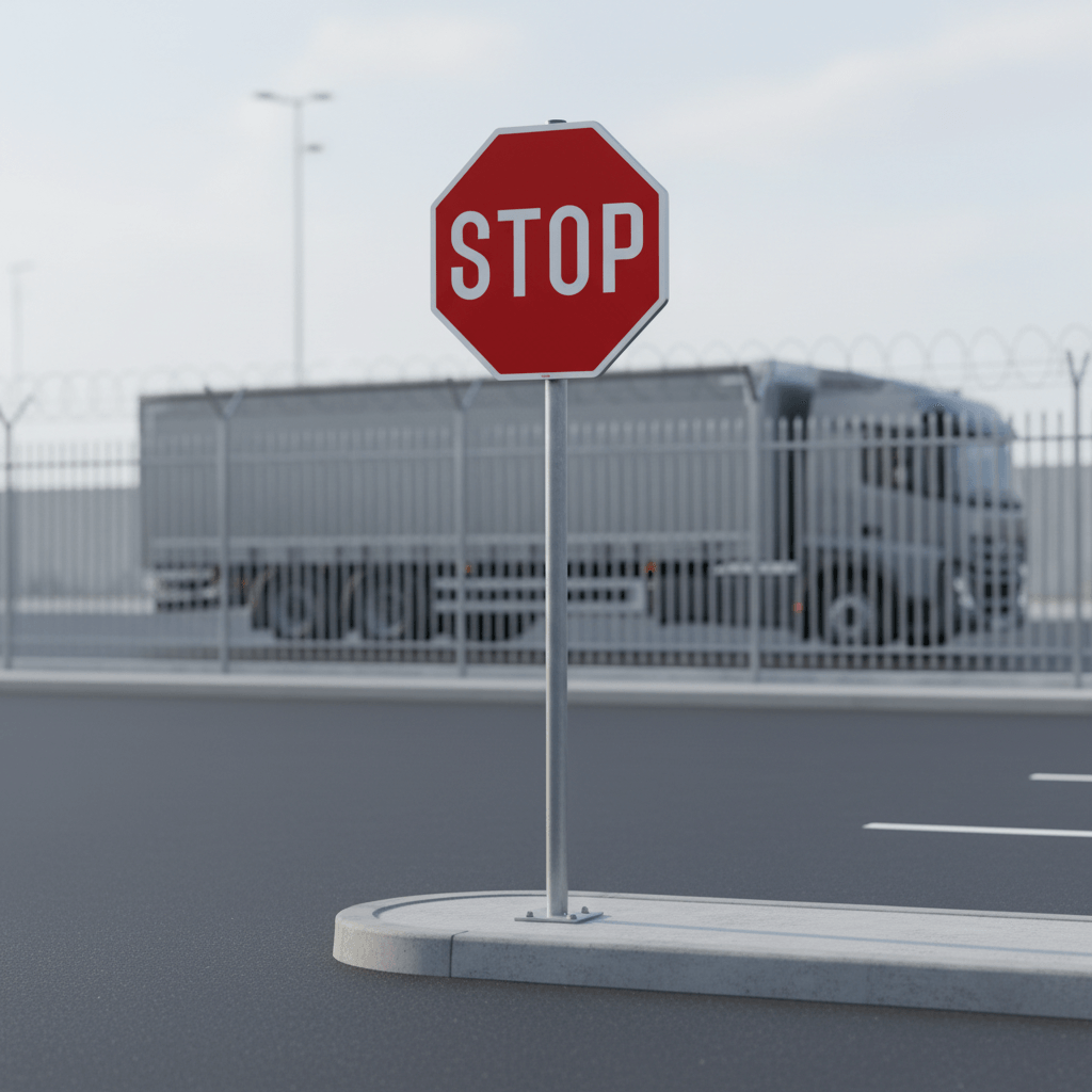 Stop skilt b13 - Billede 4