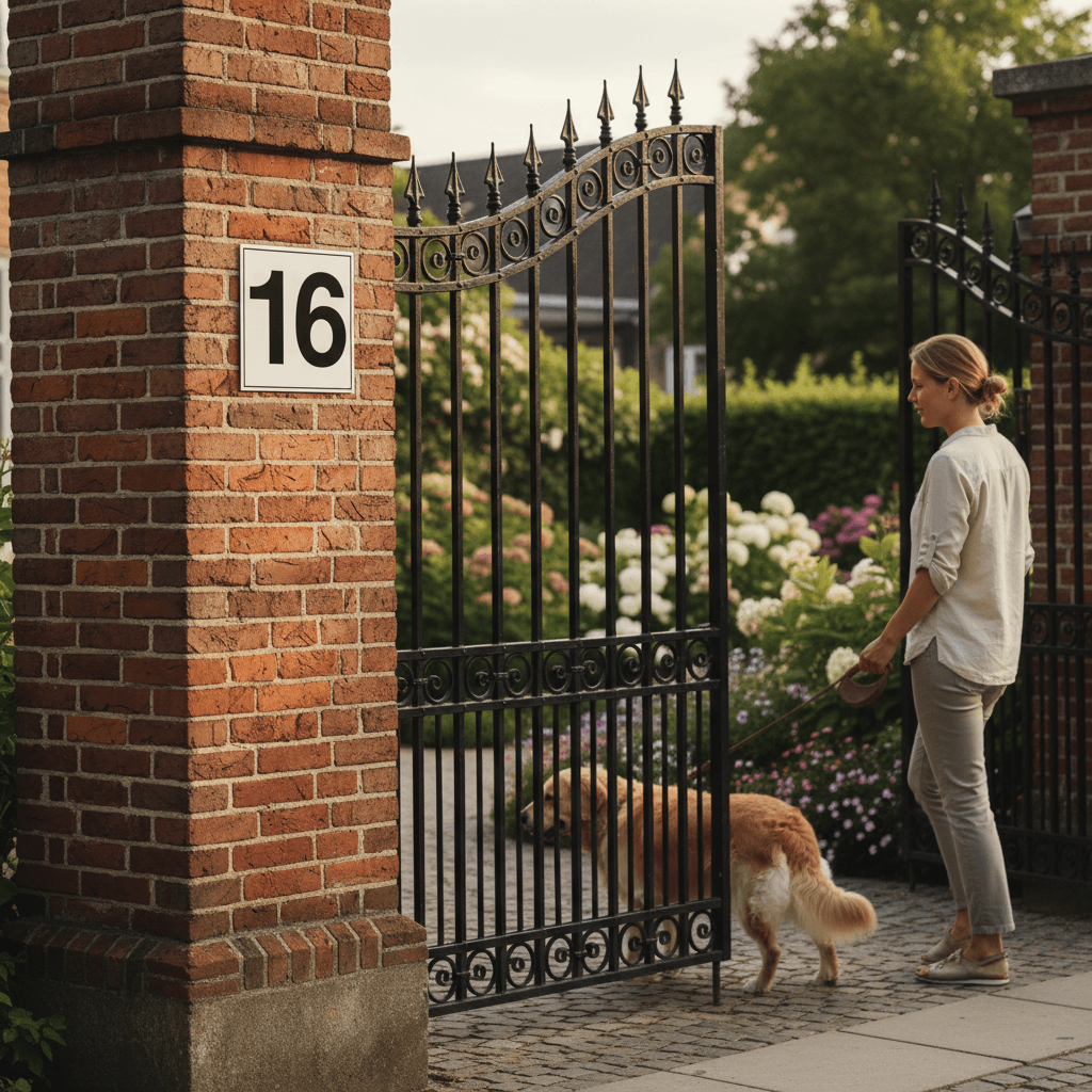 Hus nr. eller Port nr. skilt - Billede 4