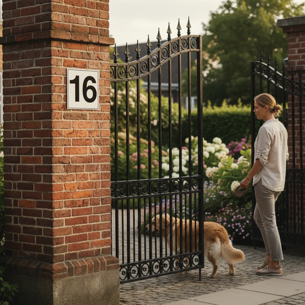 Hus nr. eller Port nr. skilt - Billede 4