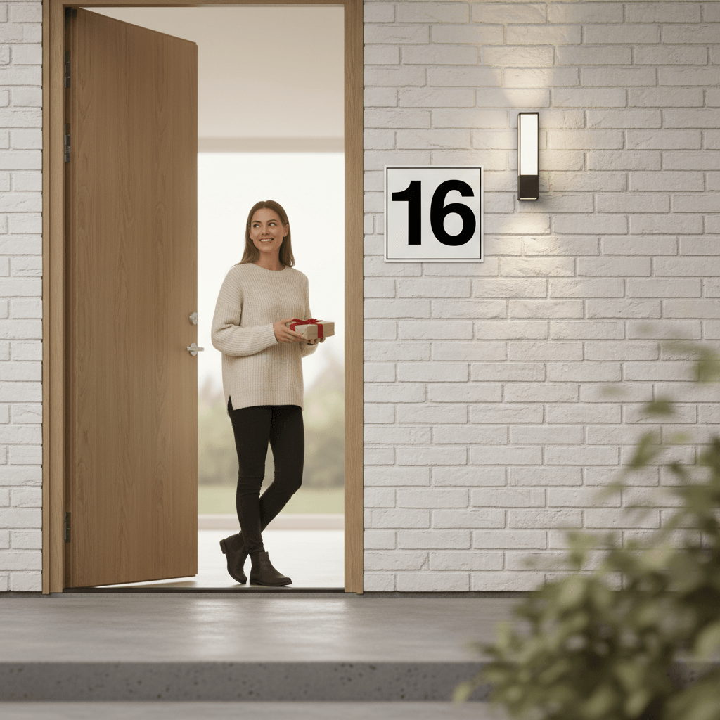 Hus nr. eller Port nr. skilt - Billede 3