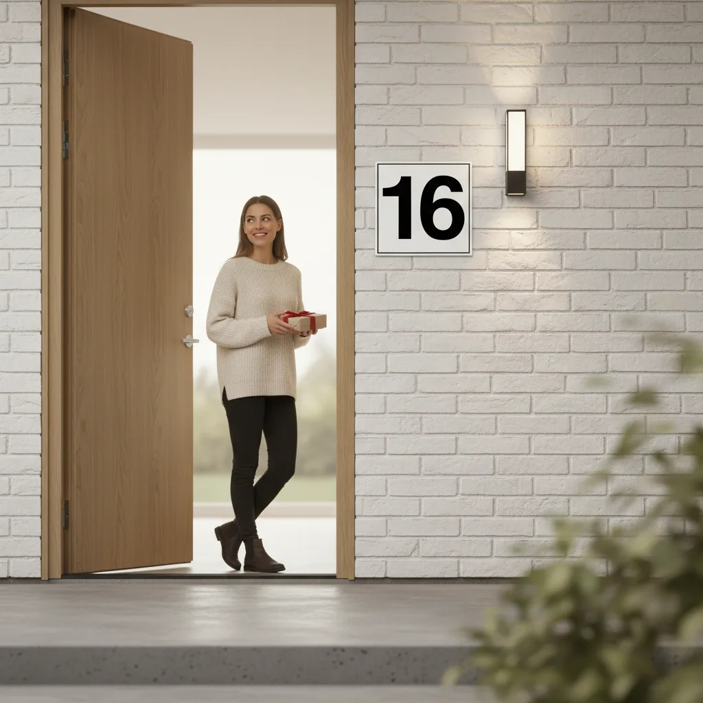 Hus nr. eller Port nr. skilt - Billede 3