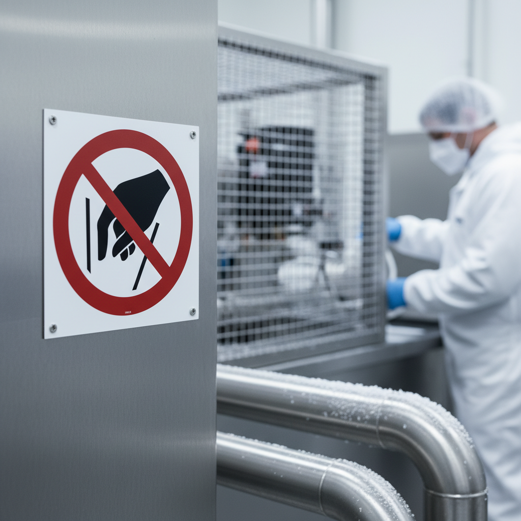 P015 Ræk ikke hånden ind skilt - Billede 4