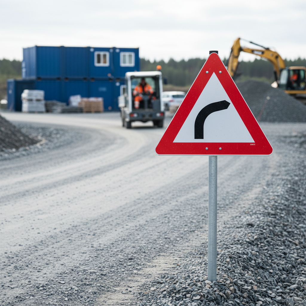 A41,1 - Højresving skilt - Billede 4